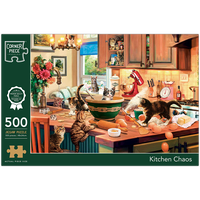 Kitchen Chaos 500 Piece Jigsaw Puzzle