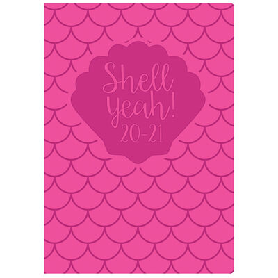 A5 Pink Week to View 2020-21 Academic Diary image number 1