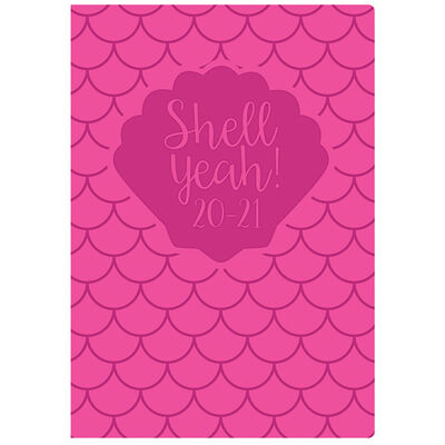 A5 Pink Week to View 2020-21 Academic Diary image number 1