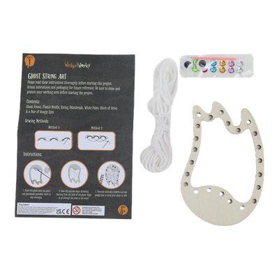 Halloween Ghost String Art image number 2