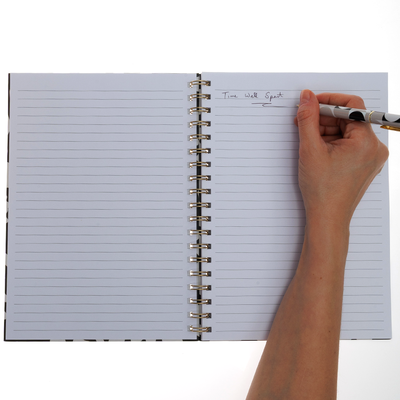 B5 Wiro Mono Animal Print Notebook image number 3