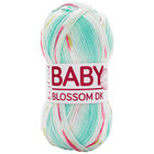 Hayfield Blossom DK: Blooming Blue Yarn 100g image number 1