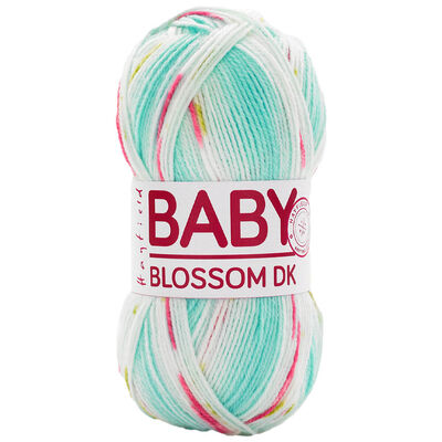 Hayfield Blossom DK: Blooming Blue Yarn 100g image number 1