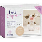 Cute Companions Miniature Handheld Crochet Kit - Charlie the Cow image number 1