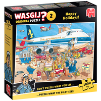 Wasgij Original 2 Happy Holidays! 1000 Piece Jigsaw Puzzle