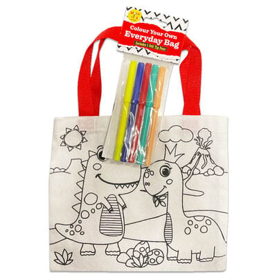 Colour Your Own Bag Assorted image number 1
