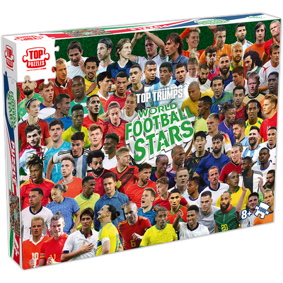 Top Trumps: World Football Stars 1000 Piece Jigsaw Puzzle image number 1