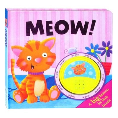 Meow Big Button Sound Book image number 1