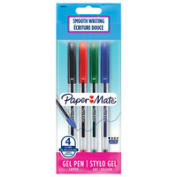 Paper Mate Jiffy Assorted Gel Pens: Pack of 4
