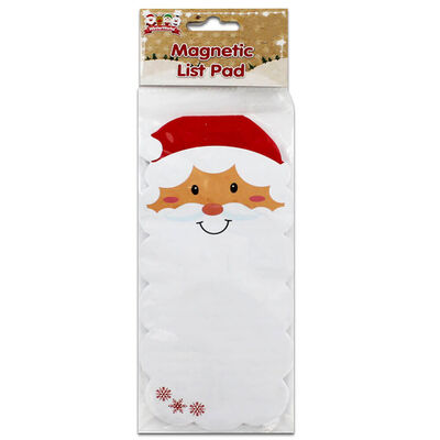 Santa Magnetic List Pad image number 1