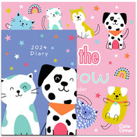 2024 Cute Crew Calendar & Diary Set