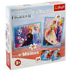 Disney Frozen 2 2-in-1 Jigsaw Puzzle Set image number 1