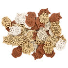 Wooden Owl Embellishments: Pack of 50 image number 1