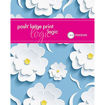 Posh Large Print Logic: 100 Puzzles image number 1
