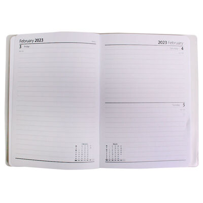 A5 Grey Spot 2022-2023 Day a Page Diary image number 2