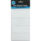 Self Adhesive White Labels - Pack Of 200 image number 1