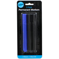 Permanent Markers: Pack of 3