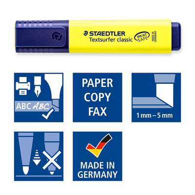 Staedtler Textsurfer Neon Highlighters: Pack of 8 image number 3