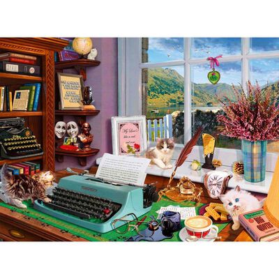 Typewriter 500 Piece Jigsaw Puzzle image number 2