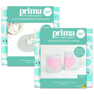 Prima Make With Me Matching Necklaces and Mugs Bundle image number 1
