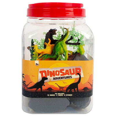 Dinosaur Adventures Figures: Pack of 20 image number 1