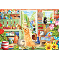 Garden Room Pets 1000 Piece Jigsaw Puzzle
