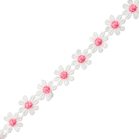 Daisy Ribbon 5m: Assorted