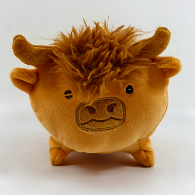 PlayWorks Hugs & Snugs Plush: Highland Cow Bundle image number 4