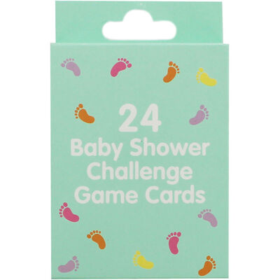 Baby Shower Challenge Game Cards - Pack of 24 image number 1