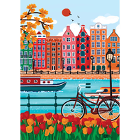 Amsterdam 500 Piece Jigsaw Puzzle