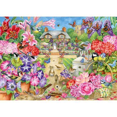 Floral Garden 1000 Piece Jigsaw Puzzle image number 2