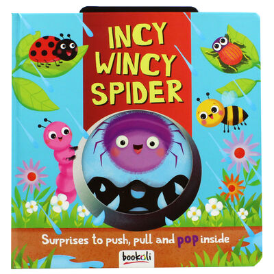 Incy Wincy Spider: Push, Pull and Pop Book image number 1