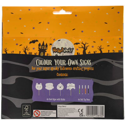 Colour Your Own Signs: Pack of 4 image number 2