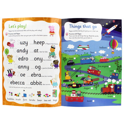 Peppa Pig: First Words Wipe-Clean Book image number 2