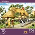 Village Cattle 500 Piece Jigsaw Puzzle image number 1