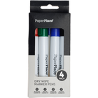 Paper Place Dry Wipe Marker Pens: Pack of 4 image number 1
