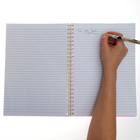 A4 Wiro Pink Pastel Notebook image number 3