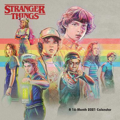 The Official Stranger Things 2021 Square Calendar image number 1