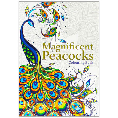 Magnificent Peacocks Colouring Book image number 1