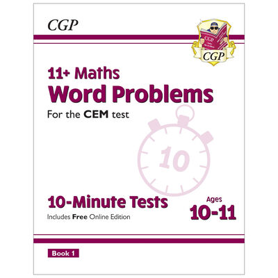 11+ CEM 10-Minute Tests Maths Word Problems: Ages 10-11 image number 1