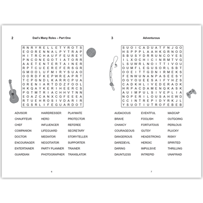 Wonderful Wordsearch for Dads image number 2