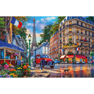 Paris Street 1000 Piece Jigsaw Puzzle image number 2