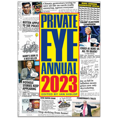 Private Eye Annual 2023 image number 1