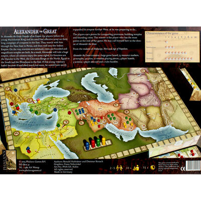 Alexander the Great Strategy Board Game image number 4