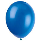 Evening Blue Latex Balloons: Pack of 10 image number 1