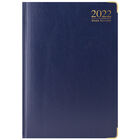 A4 Blue Padded 2022 Week to View Diary image number 1