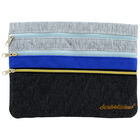 Scribblicious 3 Tier Pencil Case: Blue image number 1