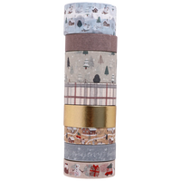 Christmas Gonk Washi Tape: Pack of 8