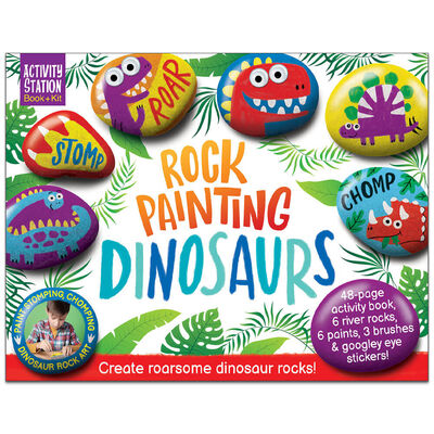 ArtLover Rock Painting Kit - Dinosaur