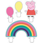 Peppa Pig Party Candle: Pack of 4 image number 1